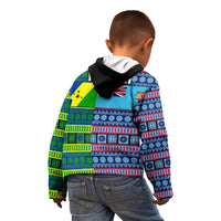 (Custom Personalised) Fiji Malampa Kid Hoodie Tribal Patterns LT6 - Polynesian Pride