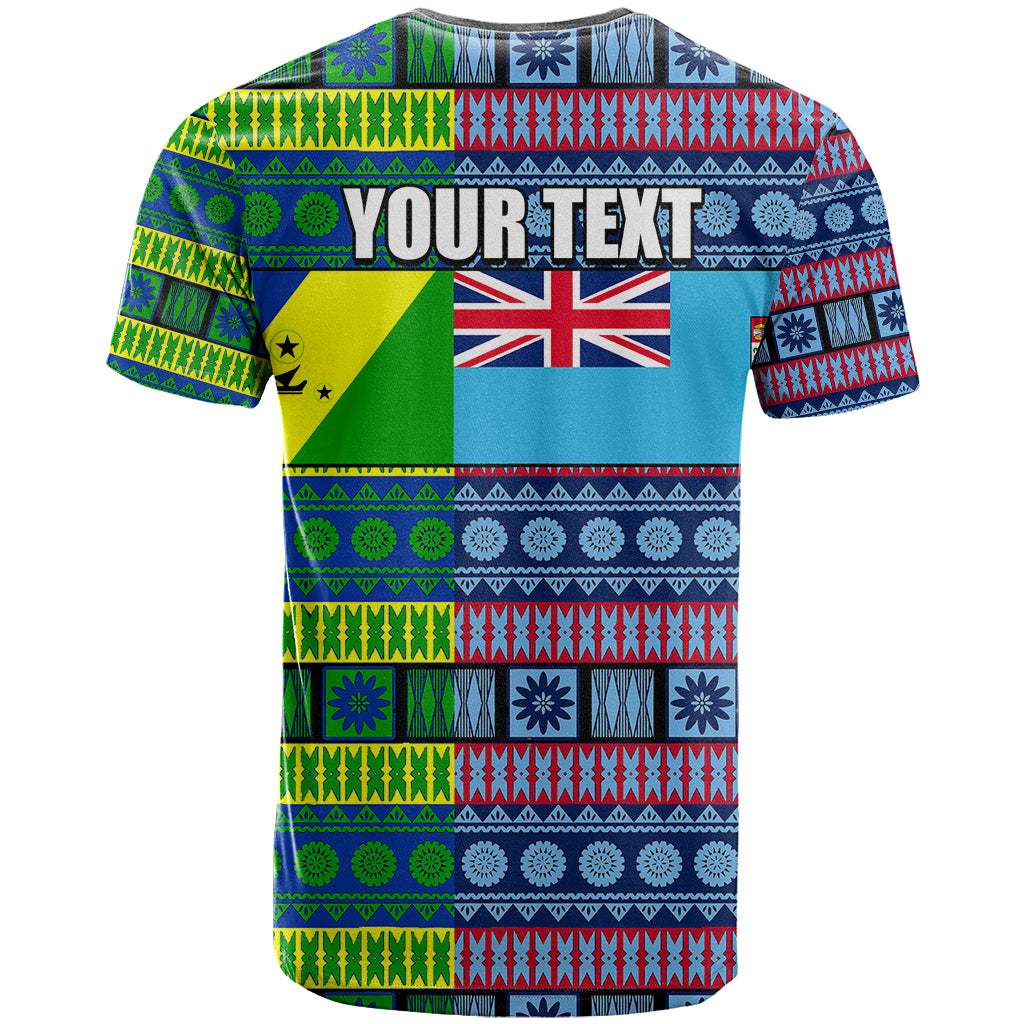 Custom Fiji Malampa T Shirt Tribal Patterns LT6 - Polynesian Pride