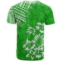 Hawaii Summer T Shirt Mix Polynesian Green LT6 - Polynesian Pride