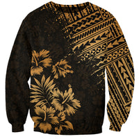 Hawaii Summer Sweatshirt Mix Polynesian Gold LT6 Unisex Gold - Polynesian Pride
