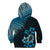 Hawaii Summer Kid Hoodie Mix Polynesian Black-Blue LT6 - Polynesian Pride