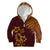 Hawaii Summer Kid Hoodie Mix Polynesian Brown LT6 - Polynesian Pride