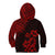 Hawaii Summer Kid Hoodie Mix Polynesian Black-Red LT6 - Polynesian Pride