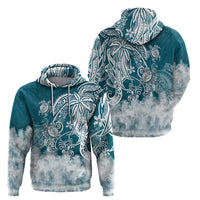 Polynesian Sea Turtle Hoodie Tribal LT6 - Polynesian Pride
