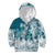 Polynesian Sea Turtle Kid Hoodie Tribal LT6 Zip Hoodie Blue - Polynesian Pride