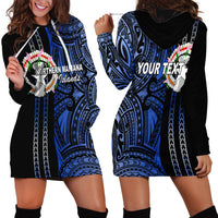 Custom Northern Mariana Islands Hoodie Dress Polynesian Tribal LT6 - Polynesian Pride