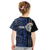 Custom Northern Mariana Islands Kid T Shirt Polynesian Tribal LT6 - Polynesian Pride