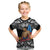 (Custom Personalised) Samoa Pride Kid T Shirt Tribal Patterns Black LT6 Black - Polynesian Pride