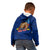 (Custom Personalised) Samoa Pride Kid Hoodie Simple Blue Style LT6 - Polynesian Pride