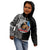 (Custom Personalised) Samoa Pride Kid Hoodie Polynesian Patterns Black LT6 - Polynesian Pride