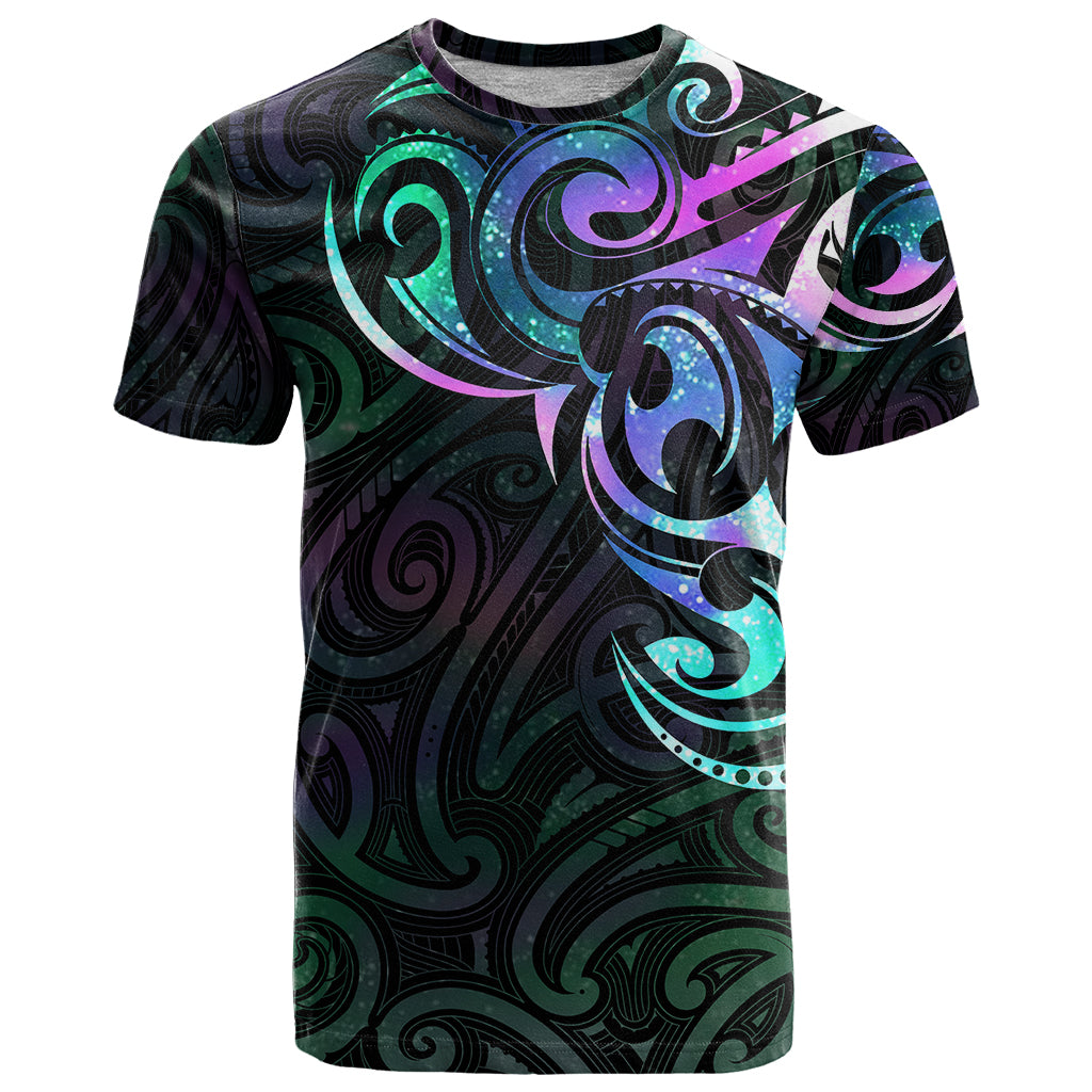 Matariki New Zealand T Shirt Maori New Year Galaxy Sky Green LT6 Green - Polynesian Pride