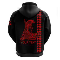 Custom Hawaii Hoodie King Kamehameha Day Red LT6 - Polynesian Pride