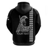 Custom Hawaii Hoodie King Kamehameha Day White LT6 - Polynesian Pride