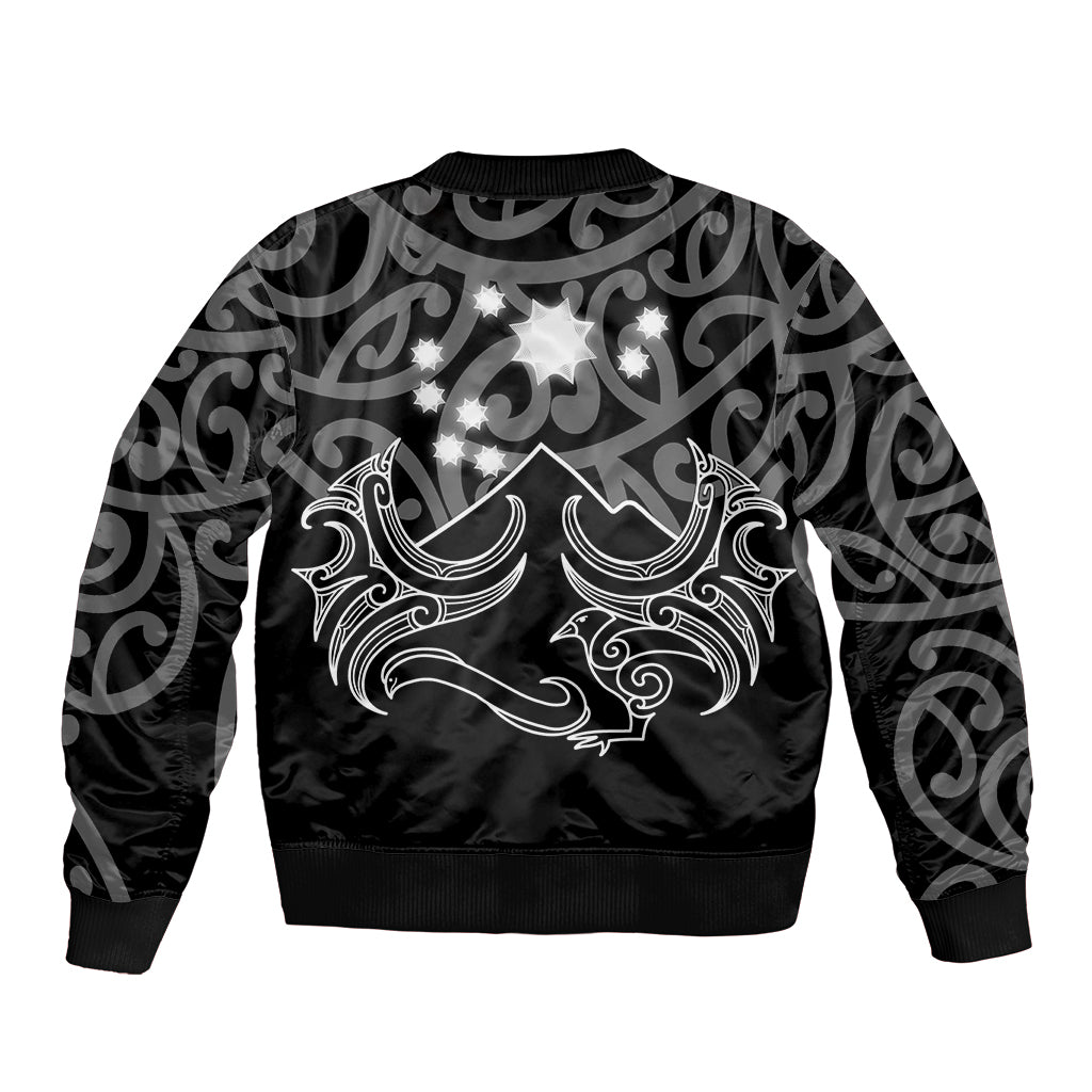 Matariki New Zealand Bomber Jacket Maori New Year White LT6 - Polynesian Pride