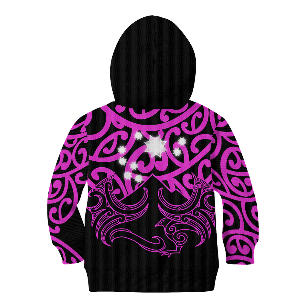 Matariki New Zealand Kid Hoodie Maori New Year Purple LT6 - Polynesian Pride