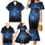 Matariki Te Tau Hou Māori Family Matching Mermaid Dress and Hawaiian Shirt New Zealand Starry Sky