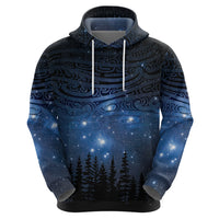 Matariki Te Tau Hou Māori Hoodie New Zealand Starry Sky LT7 - Polynesian Pride