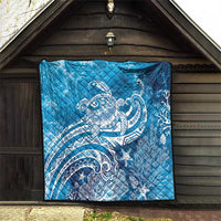 World Ocean Day Polynesian Pattern Quilt Crystal Waves LT7 - Polynesian Pride