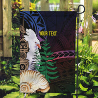 New Caledonia Kanaky Personalized Garden Flag Kagu Bird Emblem - Polynesian Pride