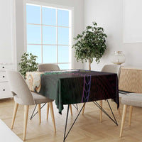 New Caledonia Kanaky Personalized Tablecloth Kagu Bird Emblem - Polynesian Pride