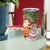 Polynesian Tumbler Cup Tropical Santa - Plumeria Red Vintage