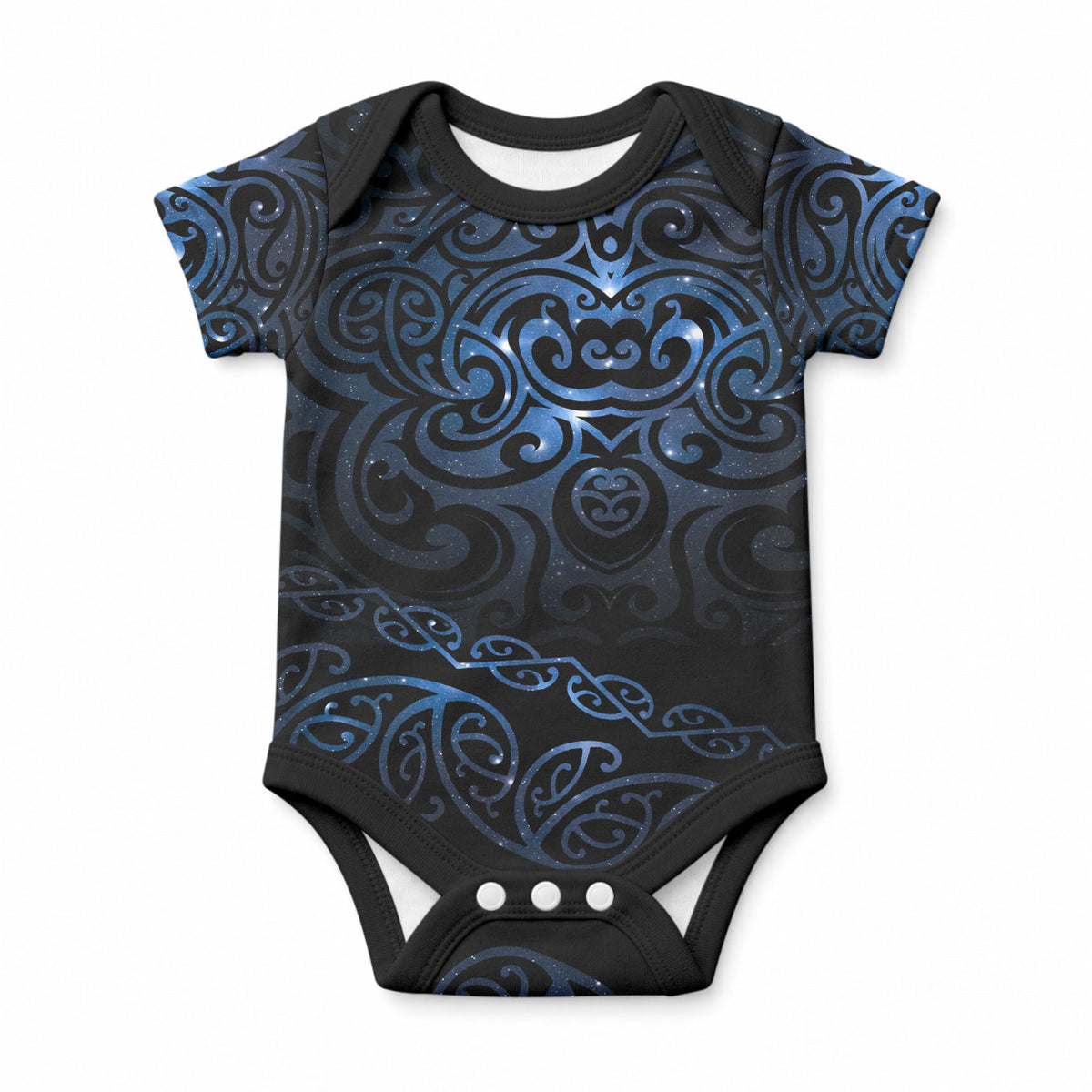 New Zealand Matariki Baby Onesie Cosmic Style