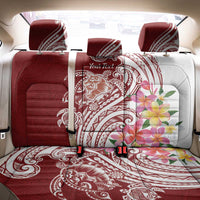 Aloha Hawaii Island Personalized Back Car Seat Cover Crimson Dreamy Turtle