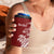 Aloha Hawaii Island Personalized 4 in 1 Can Cooler Tumbler Crimson Dreamy Turtle