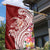 Aloha Hawaii Island Personalized Garden Flag Crimson Dreamy Turtle