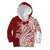 Aloha Hawaii Island Personalized Kid Hoodie Crimson Dreamy Turtle