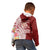 Aloha Hawaii Island Personalized Kid Hoodie Crimson Dreamy Turtle
