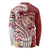 Aloha Hawaii Island Personalized Long Sleeve Shirt Crimson Dreamy Turtle