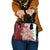 Aloha Hawaii Island Personalized Shoulder Handbag Crimson Dreamy Turtle