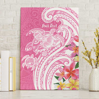 Aloha Maui Island Personalized Canvas Wall Art Rose Dreamy Turtle