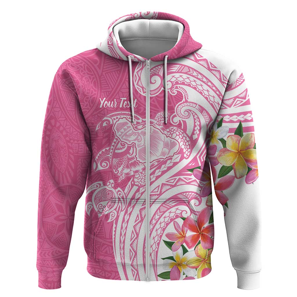 Aloha Maui Island Personalized Hoodie Rose Dreamy Turtle