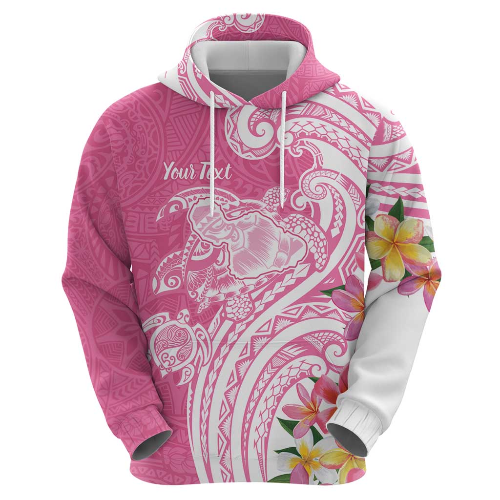 Aloha Maui Island Personalized Hoodie Rose Dreamy Turtle