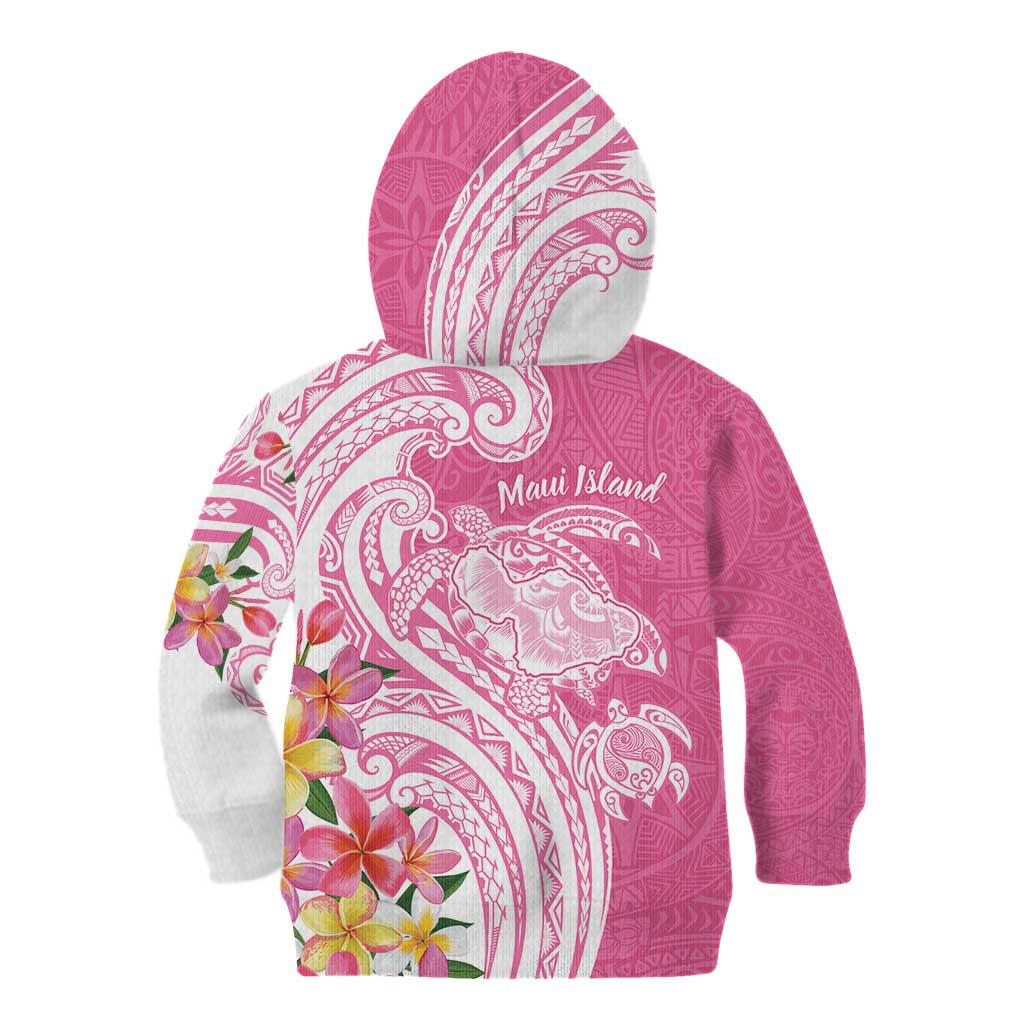Aloha Maui Island Personalized Kid Hoodie Rose Dreamy Turtle