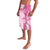 Aloha Maui Island Personalized Lavalava Rose Dreamy Turtle