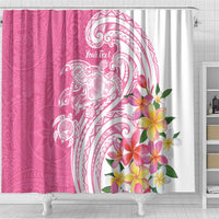 Aloha Maui Island Personalized Shower Curtain Rose Dreamy Turtle