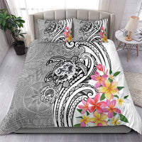 Aloha Kahoolawe Island Personalized Bedding Set Ashen Dreamy Turtle
