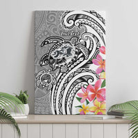 Aloha Kahoolawe Island Personalized Canvas Wall Art Ashen Dreamy Turtle