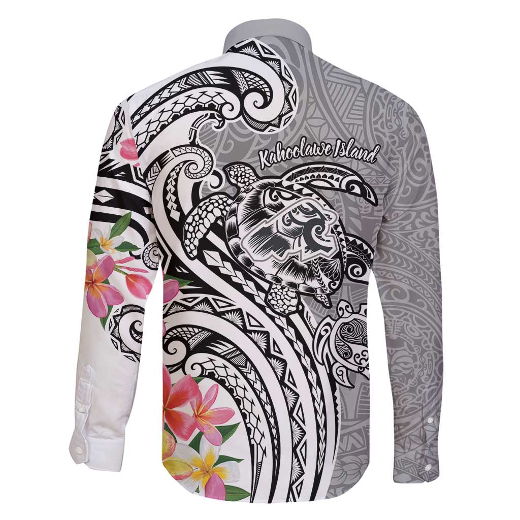 Aloha Kahoolawe Island Personalized Family Matching Long Sleeve Bodycon Dress and Hawaiian Shirt Ashen Dreamy Turtle