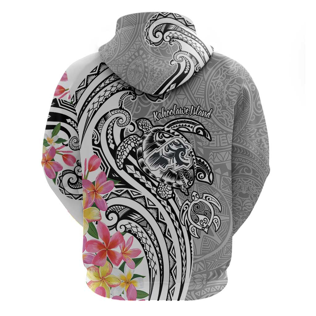 Aloha Kahoolawe Island Personalized Hoodie Ashen Dreamy Turtle