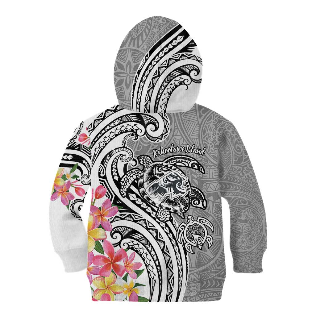 Aloha Kahoolawe Island Personalized Kid Hoodie Ashen Dreamy Turtle