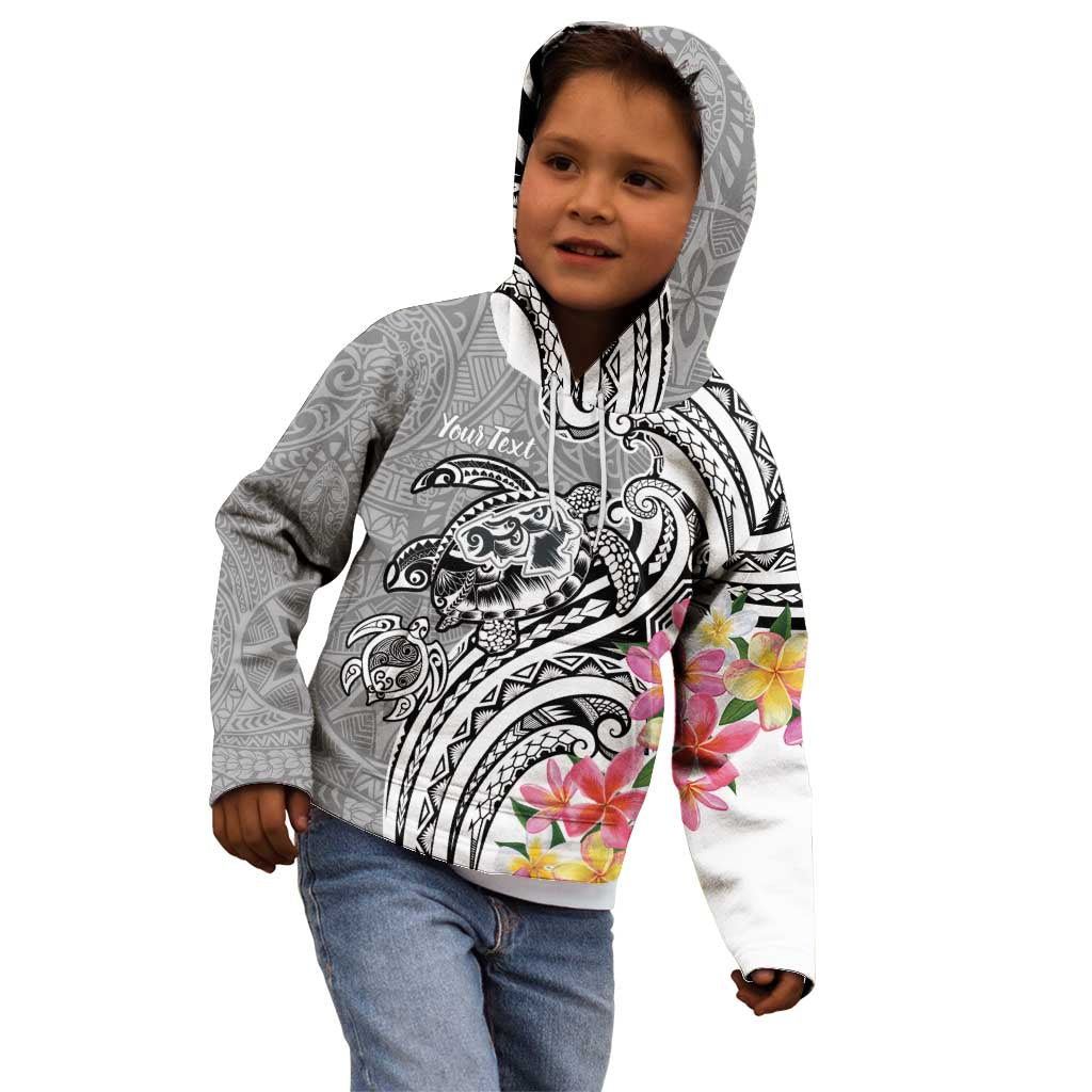 Aloha Kahoolawe Island Personalized Kid Hoodie Ashen Dreamy Turtle