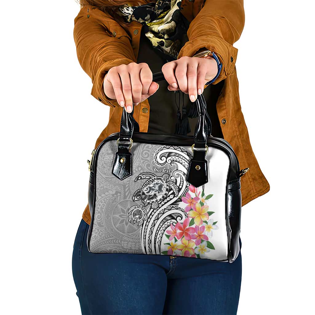 Aloha Kahoolawe Island Personalized Shoulder Handbag Ashen Dreamy Turtle