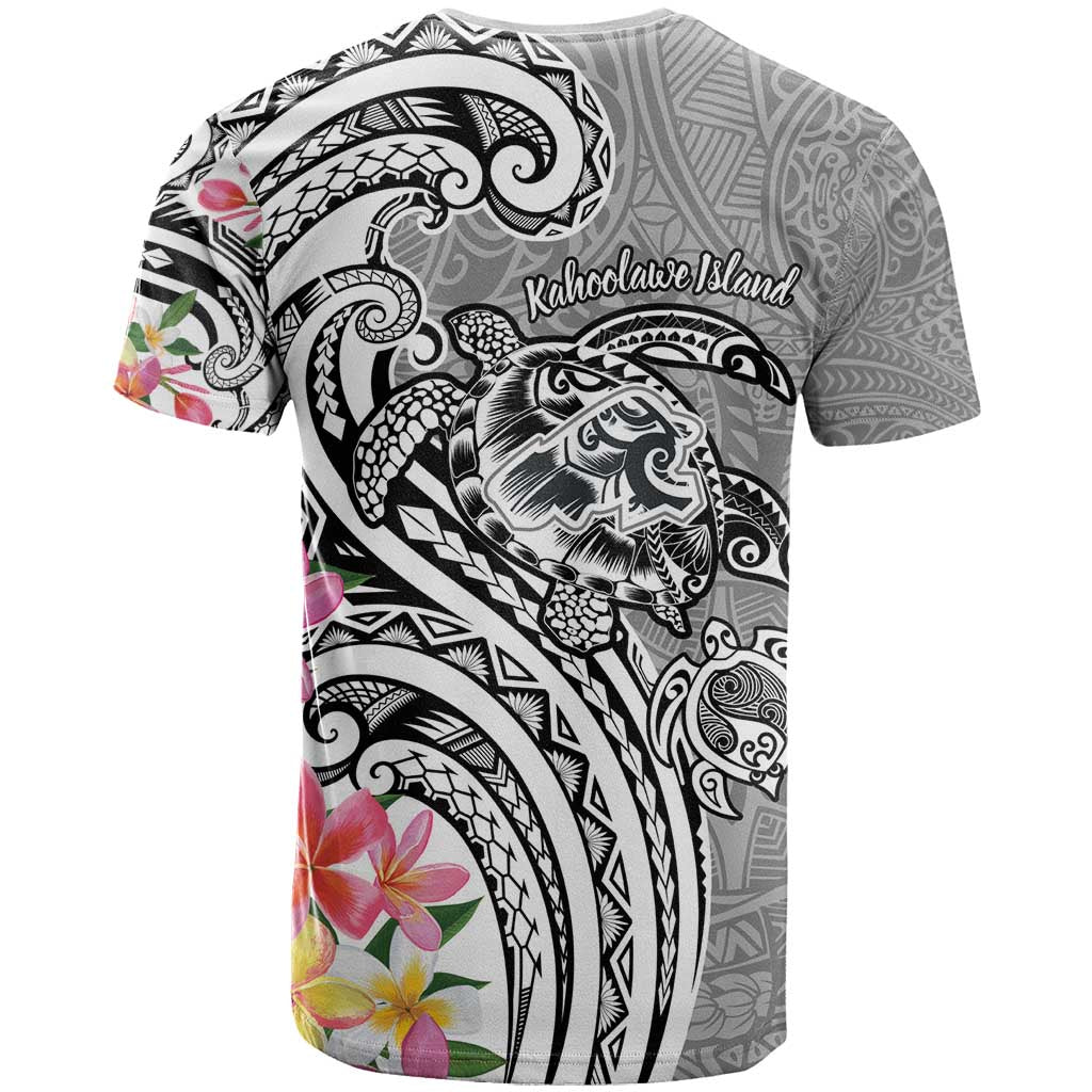 Aloha Kahoolawe Island Personalized T Shirt Ashen Dreamy Turtle LT7 - Polynesian Pride