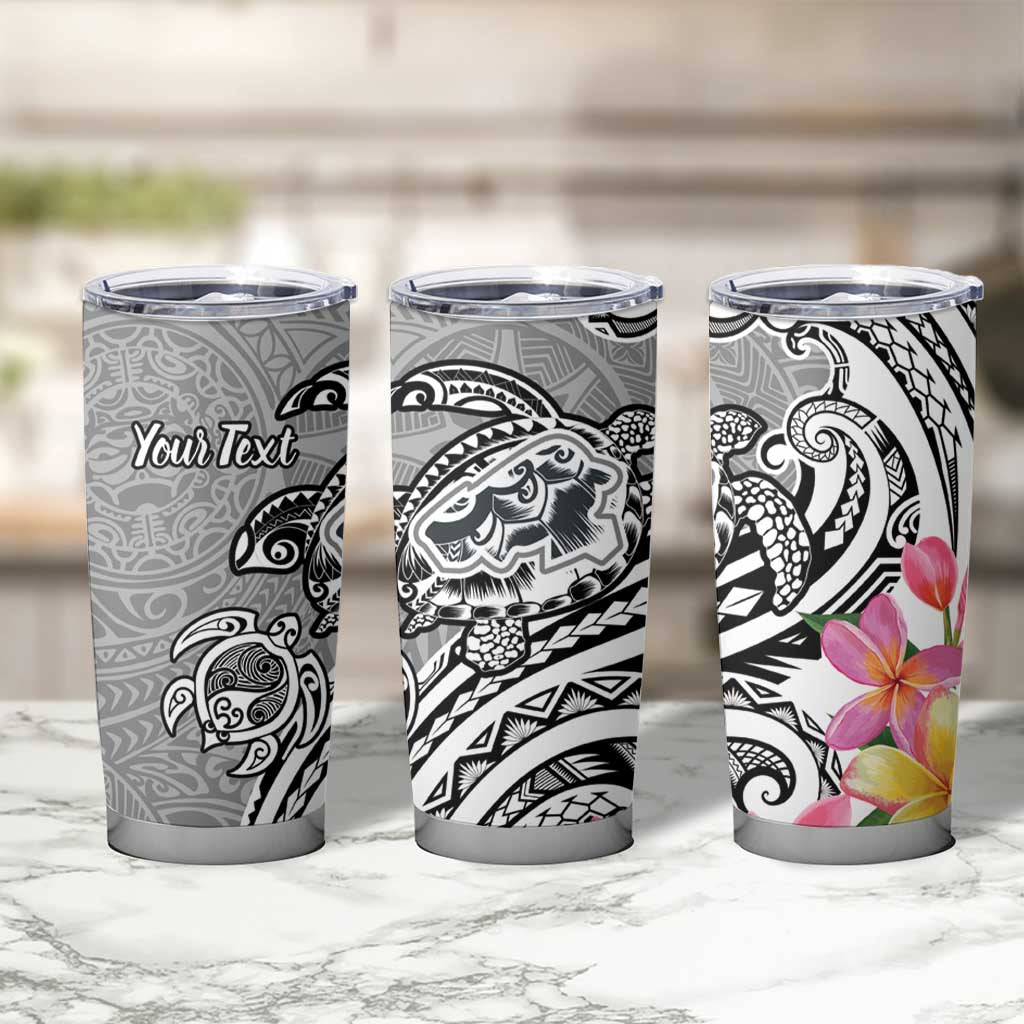 Aloha Kahoolawe Island Personalized Tumbler Cup Ashen Dreamy Turtle LT7 - Polynesian Pride