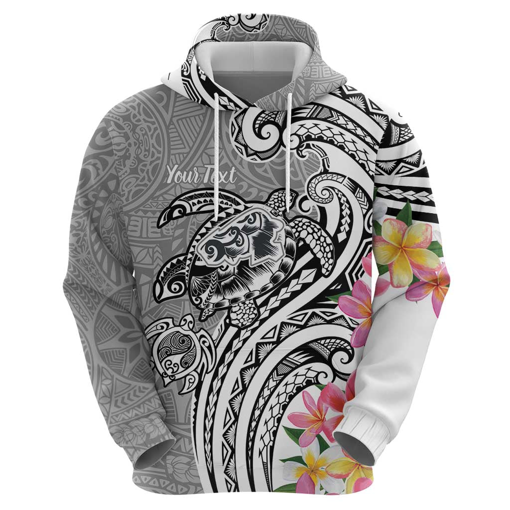 Aloha Kahoolawe Island Personalized Zip Hoodie Ashen Dreamy Turtle