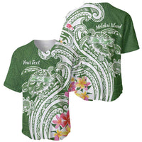 Aloha Molokai Island Personalized Baseball Jersey Sage Dreamy Turtle LT7 - Polynesian Pride